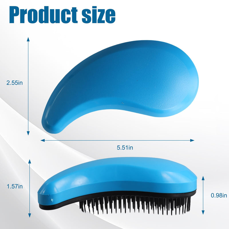 Puppy Brush for Small Dogs Portable,Dog Brush for Small Dogs Gentle, Reduces Shedding & Tangles,For Cavapoo, Yorkies, Pomeranians, Shih Tzu, Bichon Frise,Blue - PawsPlanet Australia