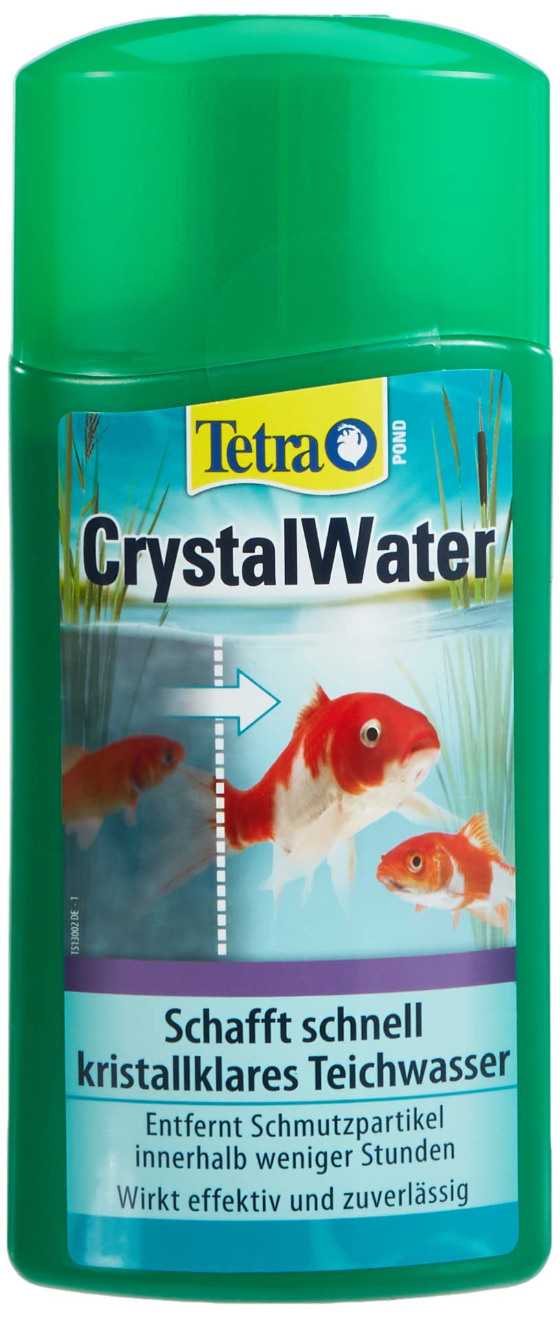 Tetra Pond Crystal Water, Effectively Clears Dirty Pond Water, 500 ml 500 ml (Pack of 1) - PawsPlanet Australia