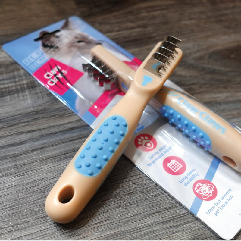 Dog and Cat Grooming Dematting Comb - Knot Remover for Long-Haired and Short-Haired Pets, Ideal for Cats, Dogs, and Rabbits - Durable and Ergonomic Design - PawsPlanet Australia