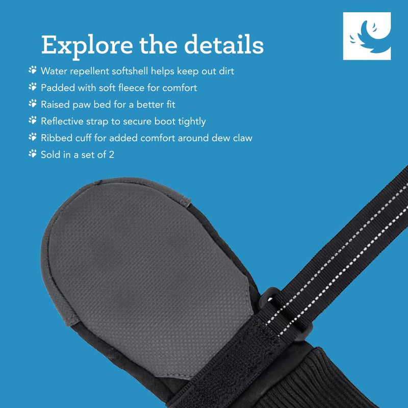 RC Pets Strider Dog Boot, Water Resistant, Paw Protection, X-Small XS 1