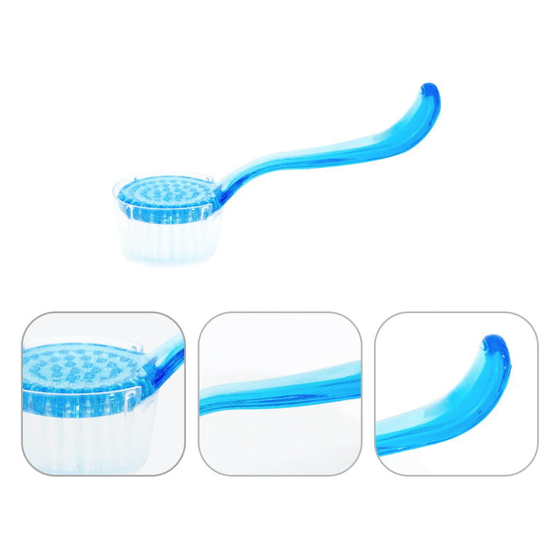 3 Pck Hamster Bath Brush, Reptile Cleaning Supplies,Massage Combs for Hedgehog Turtle blue - PawsPlanet Australia