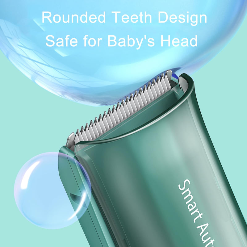 Baby Hair Clippers, Low Noise Electric Vacuum Baby Hair Clippers for Kids, Waterproof, Rechargeable Hair Cutting Kit, Cordless Hair Trimmer for Toddlers & Children - PawsPlanet Australia