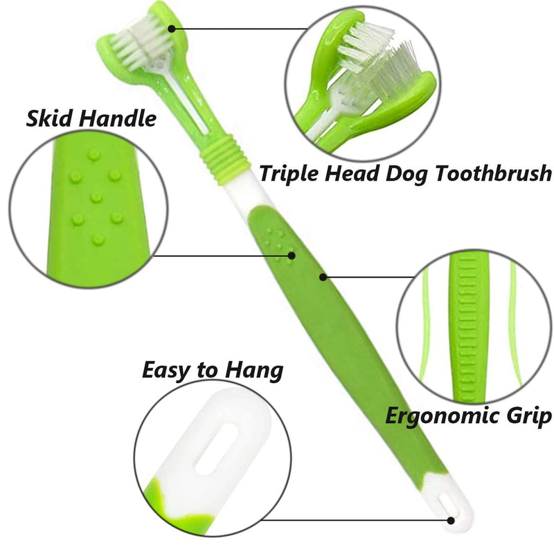 Pack of 8 Finger Toothbrush for Small Pets - Dogs and Cats