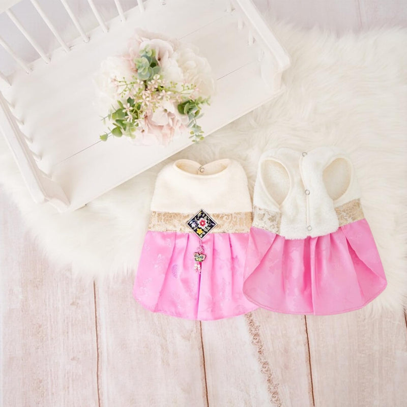 SSONGBYPET Traditional Korean Hanbok for Dogs - Elegant & Timeless Pet Clothing - Showcasing Stylish K-Fashion Design, Ideal for Special Events & Celebrations - Available in Sizes (S-2XL) - Size (S) Small - PawsPlanet Australia