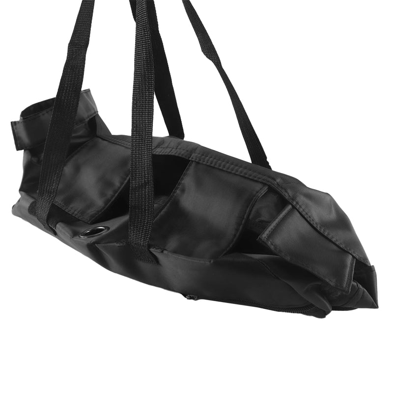 Cat Grooming Bag Black Cat Nail Clipping Cleaning Grooming Restraint Bag For Claw Care Nail Trimming Administering Eye Drops Ear Cleaner