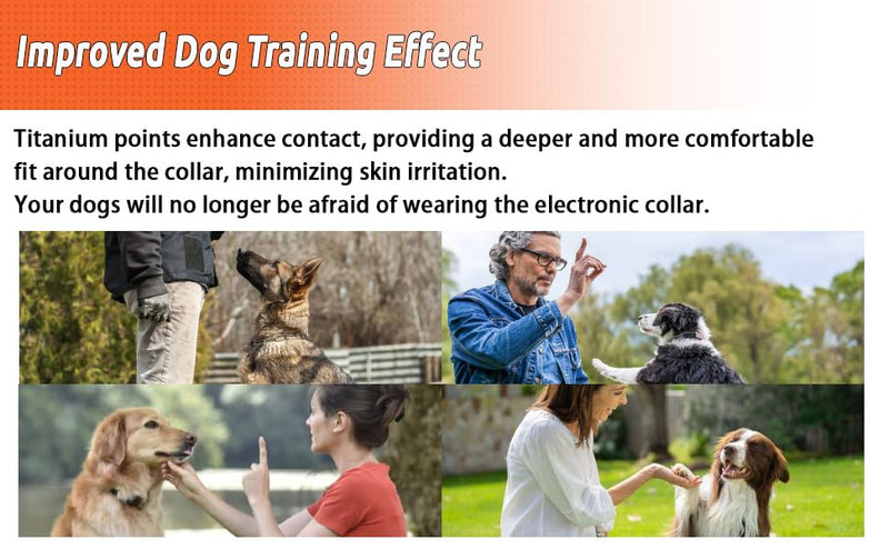 Dog Training Collar Receiver Comfort Pad, Titanium Improves Contact, Winged Soft Comfort - PawsPlanet Australia