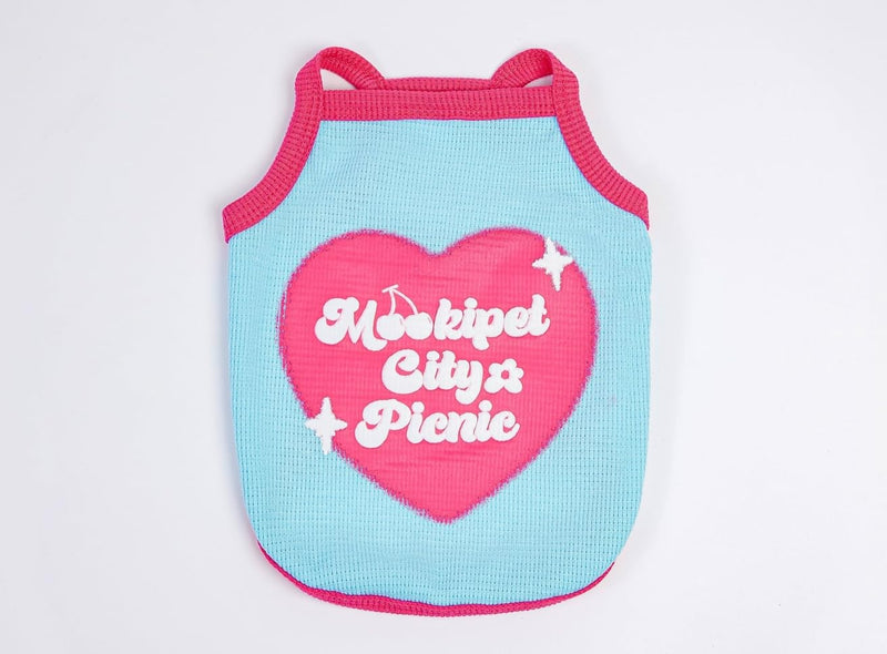 Dog Sleeveless Knit Vest.Perfect for Small/Medium Male and Female Dogs and Cats. Rocking a Cute, All-American Sweetheart Vibe. Colors: Blue and Yellow. (Blue, X-Small) - PawsPlanet Australia