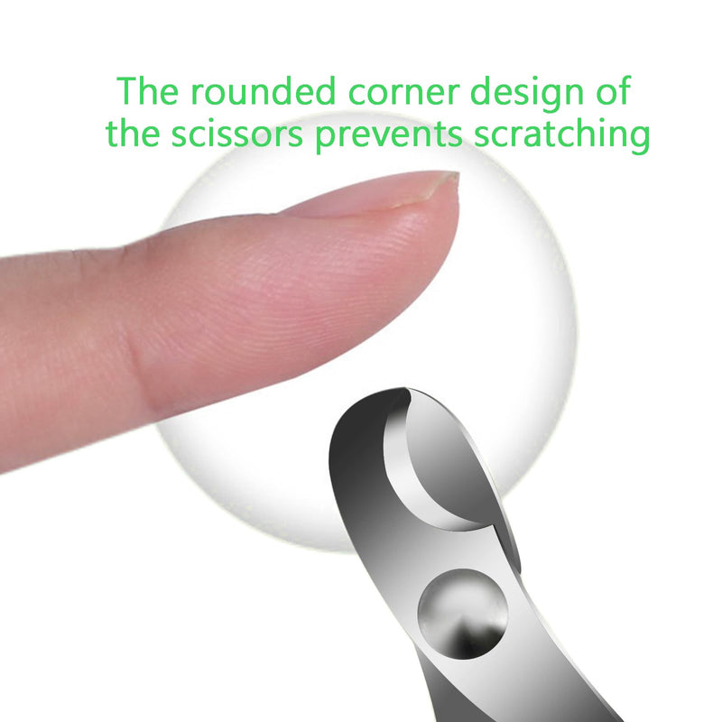 Cats & Dogs Pets Nail Clippers & Trimmers Rabbit Nail Clippers cat Nail Clippers for Indoor Cats cat Claw Clippers with Safety Guard Professional Grooming Tool for Cat Kitten(Green) Small Green - PawsPlanet Australia