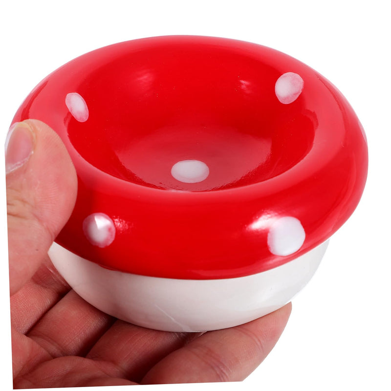 Hamster Ceramic Bowl Hamster Bowl Hamster Food Bowl Mushroom Kitten Food Bowl Guinea Pig Food Bowl Rat Bowl Ceramics Water Bowl Feeding Tray Hideout House Porcelain Nest - PawsPlanet Australia