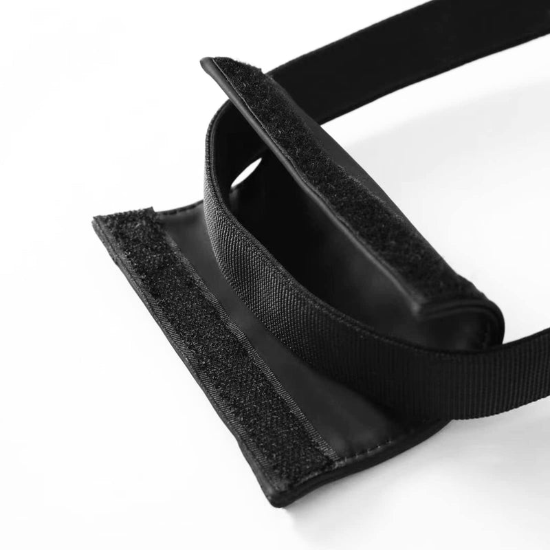 Dog Sling for Back Legs, Dog Lift Harness, Magic Tape Dog Sling for Large Dogs Hind Leg Support, Elderly Dog Lifter, Help Canie Hip Arthritis K9 Cruciate Ligament Rehabilitation (Large) Black - PawsPlanet Australia