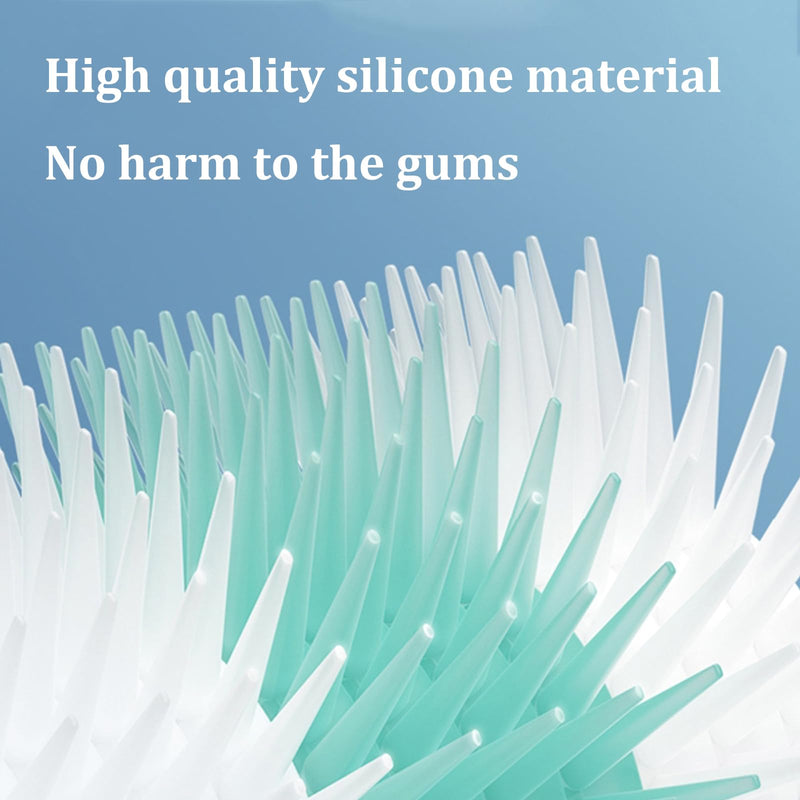 3pcs Small Dog & Cat Toothbrush, 360 cat Toothbrush with Micro Head Brush, 360-Degree Pet Toothbrush, Soft Silicone, No Harm - PawsPlanet Australia