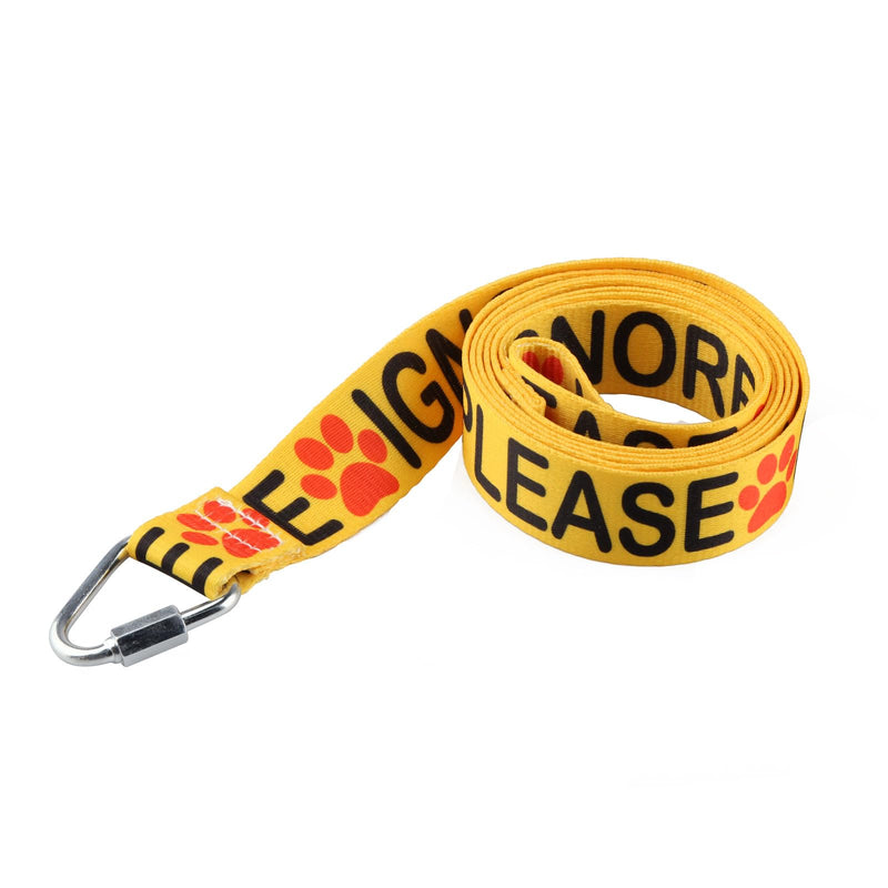 Funny Dog Leash Please Ignore Me Dog Leash Walking Training Dog Leashes Dog Owner Pet Lover Gift (Please Ignore Me-YE) Please Ignore Me-YE - PawsPlanet Australia