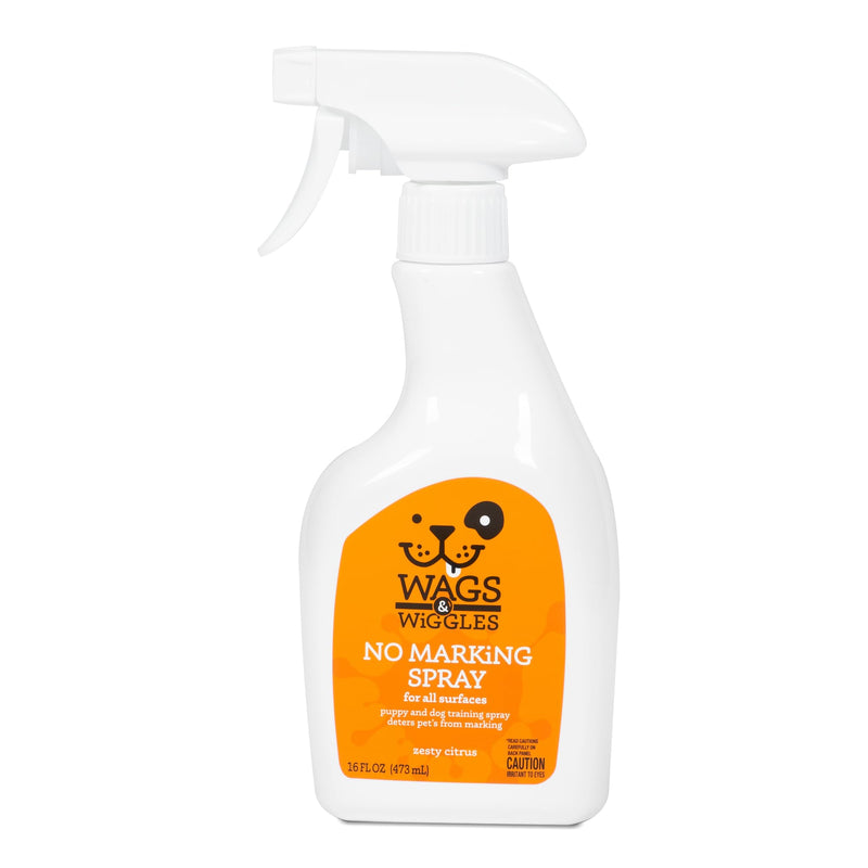 Wags & Wiggles No Marking Deterrent Training Spray for Dogs - Indoor Dog Pee Repellent & Behavior Aid, Anti Pee & Urine Deterrent, No More Marking, Ideal for Potty Training - PawsPlanet Australia