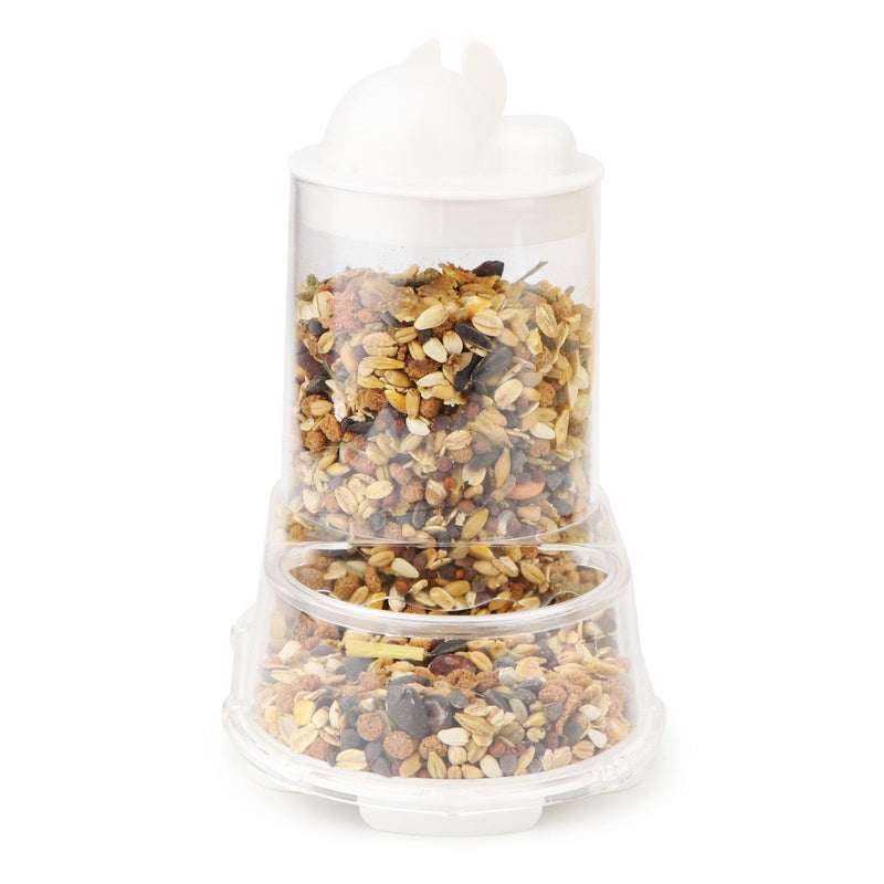 Wontee Hamster Feeder Food Bowl Automatic Dispenser for Dwarf Syrian Hamsters Mice Gerbils Rats or Other Similar-Sized Small Pets - PawsPlanet Australia