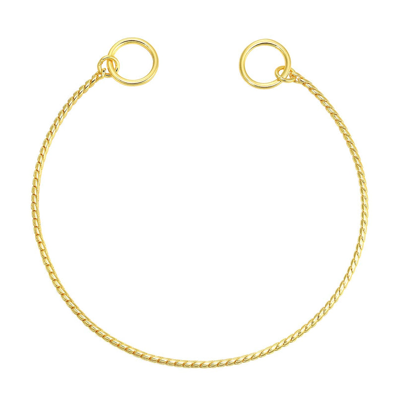 Mogoko Stainless Steel Dog Choke Chain Collar, Puppy Metal Snake Chain Pet Show Slip Collar Choker for Training Walking (Gold;16.0"*3.0mm) 3.0mm x 16.0 inch Gold - PawsPlanet Australia
