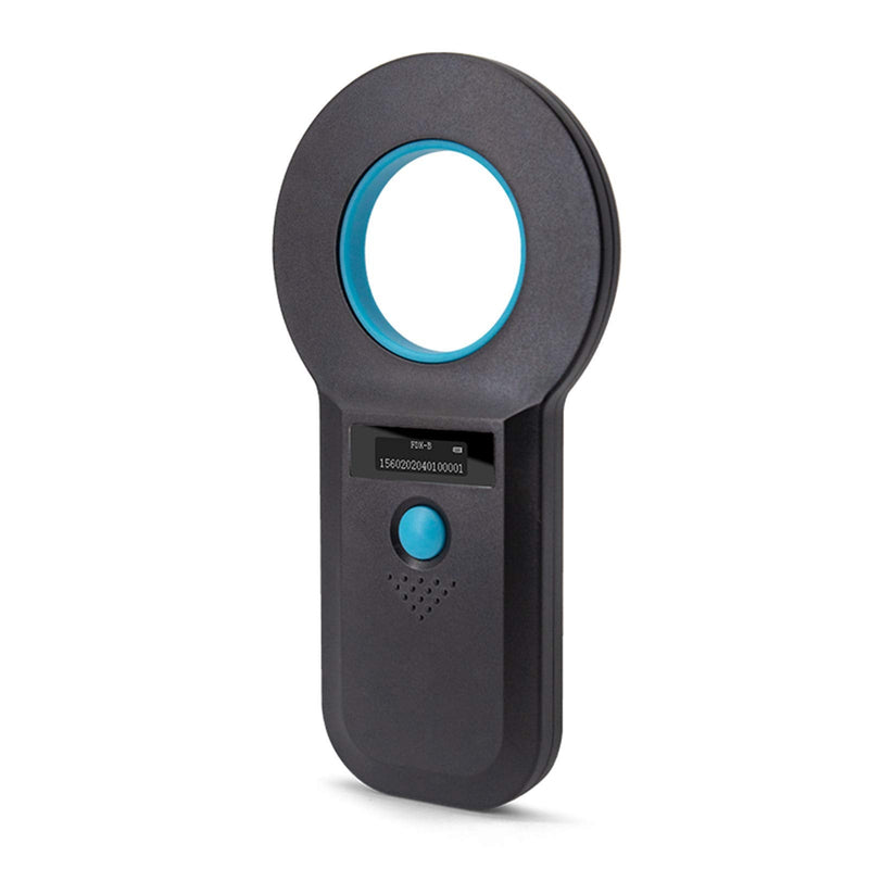 Smoostart Pet Microchip Scanner, Read ISO11784/85/FDX-B/EMID Format Microchip, Data Storage Microchip Reader for Animal/Pet/Dog/Cat/Pig (Black) Black - PawsPlanet Australia