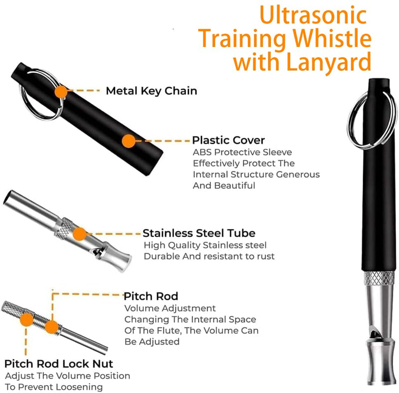 Training Kit - 1 Target Stick, 1 Training Clicker, 1 Whistle - Dog Training Equipment Tools, Cat Toilet Trainer Kit, Agility Training Lure Course For Dogs, Kitten Puppy Behavior Aids Trick (A Type) B Type - PawsPlanet Australia