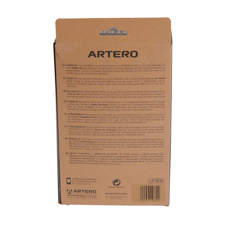 Artero Super Soft Slicker Nature Collection (M) M - PawsPlanet Australia