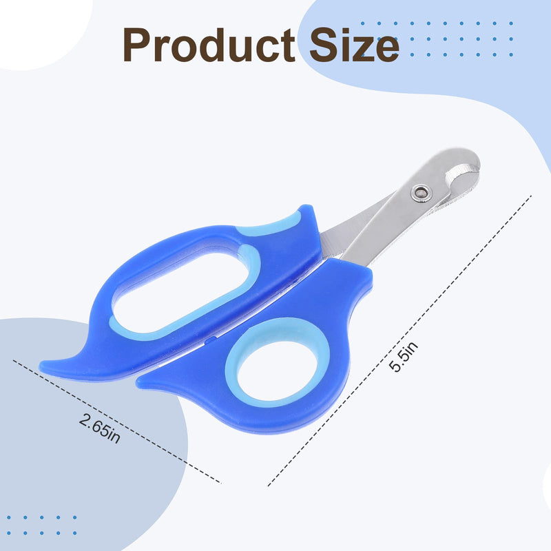 Bearded Dragon Nail Clippers,Stainless Steel Bearded Dragon Accessories,Professional Grooming pet Tools Including Nail File and Scissors for Small Reptiles,Chameleon,Cats,Dogs,Iguana - PawsPlanet Australia