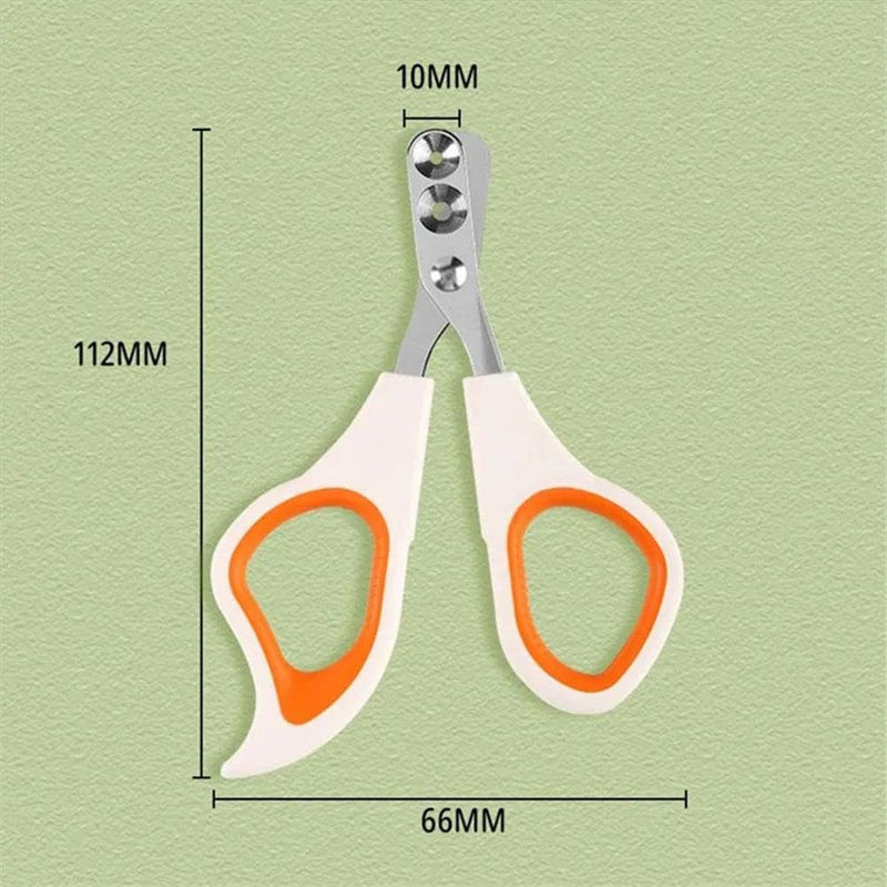 Jowxsx Orange Cat Nail Clippers with Circular Cut Hole,Cat Claw Clippers Cat Nail Trimmers Avoid Over Cutting Pet Nail Clippers Grooming Tool for Cat,Cat Nail and Trimmers，Grooming - PawsPlanet Australia