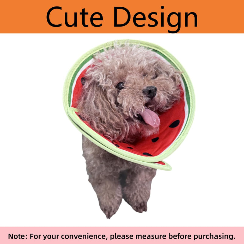 Soft Dog Cone Collar for Dogs After Surgery, Adjustable Dog Recovery Cone Collar for Medium Small Puppy Dogs and Cats to Stop Licking (Watermelon XL) Watermelon XL (13-15'' M/L Dog) - PawsPlanet Australia