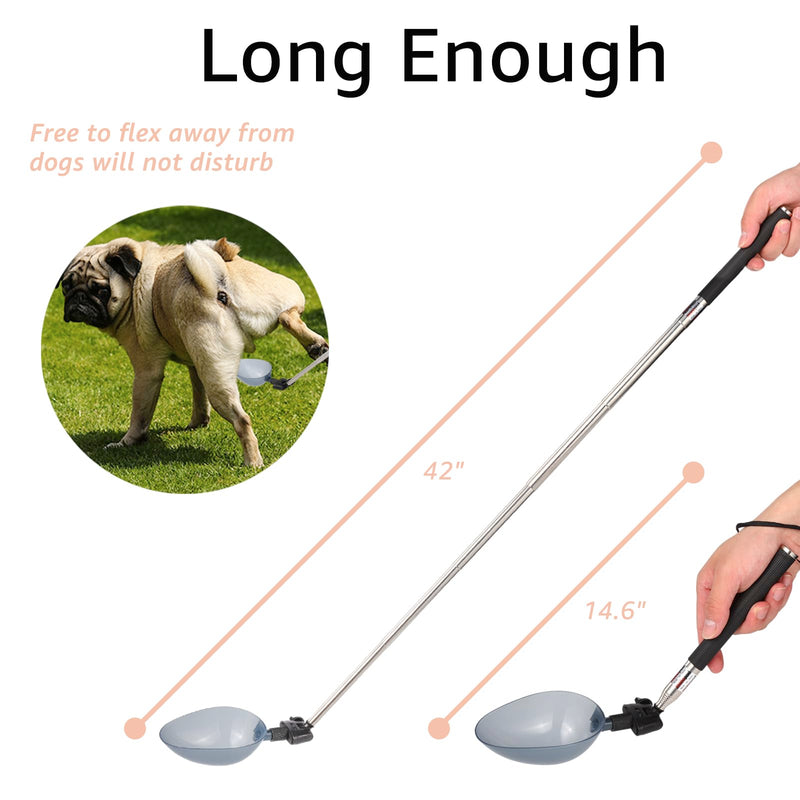 Dog Cat Urine Collector - Telescopic Urine Sample Catcher for UTI Test Kit,Dog Pee Stick for Veterinary Supplies.Dog Pregnancy Pee Test Kit w/o Medicine Feeder - PawsPlanet Australia