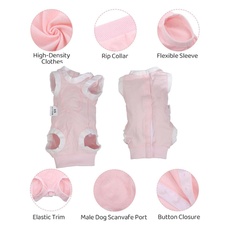 Cat surgery recovery suit, cat vests, pet shirt, protective clothing, clothing for small animals, pet dog castration bodysuit