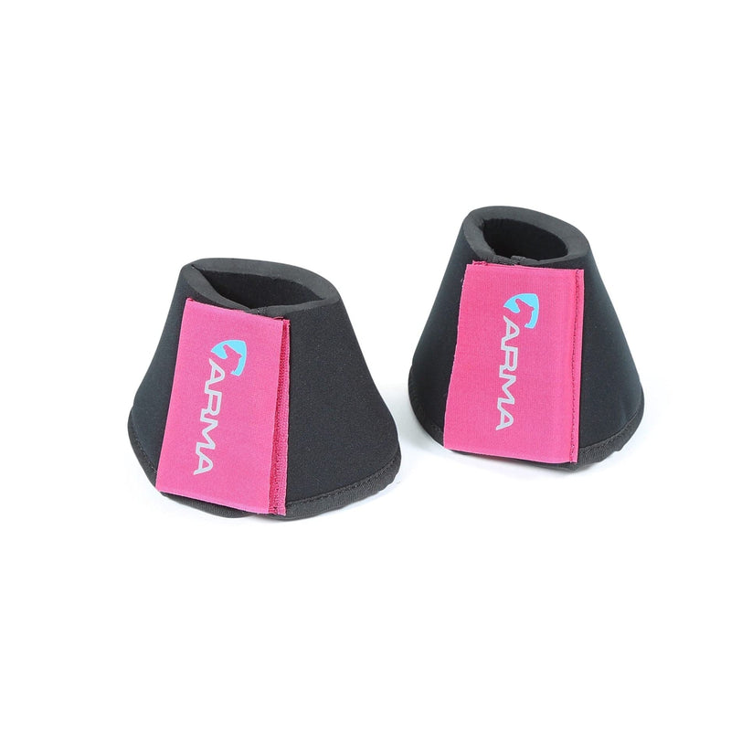 Shires Arma Neoprene Over Reach Boots Plum X-Full - PawsPlanet Australia