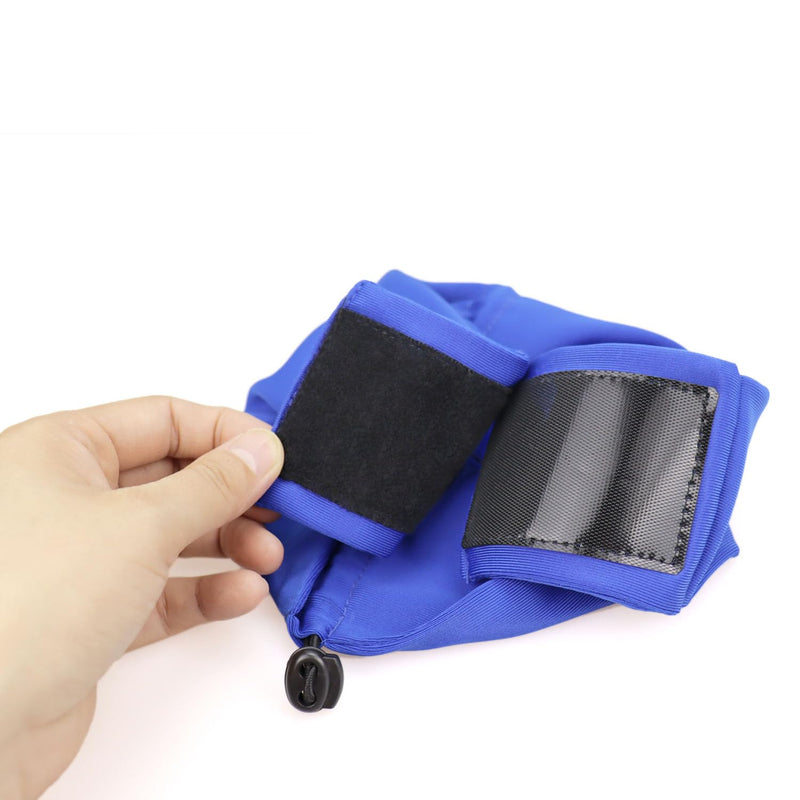 Dog No Shake Ear Wraps Medical Ear Wrap Dogs Ear Cover Anxiety Relief Dog Calming Hood for Grooming Bathing Dogs Ear Muff (Small) Small - PawsPlanet Australia