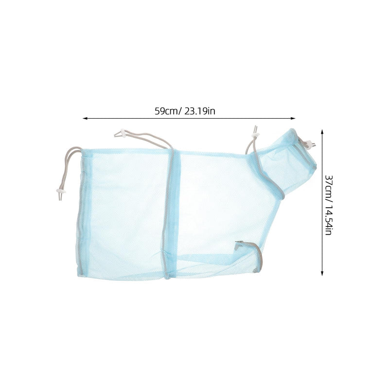 Mikikit Katzenbadebeutel und Verschleißschutz mit Einfachem und Ausziehen aus Polyester für Sichere Katzenpflege Beim Baden und Krallen Schneiden