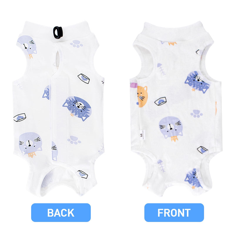 2 PCS Cat Recovery Suit Female, Cat Surgery Recovery Suit for Spay Abdominal Wounds Anti Licking, Surgical Recovery Suit Bodysuits - PawsPlanet Australia