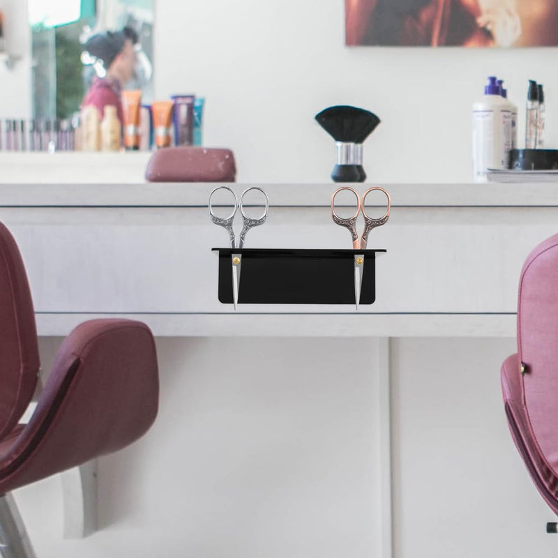 Wall Mounted Scissor Holder for Salon Shears Grooming Tool Rack Pet Grooming Scissor Storage Durable Shear Rack for Hairdressers - PawsPlanet Australia