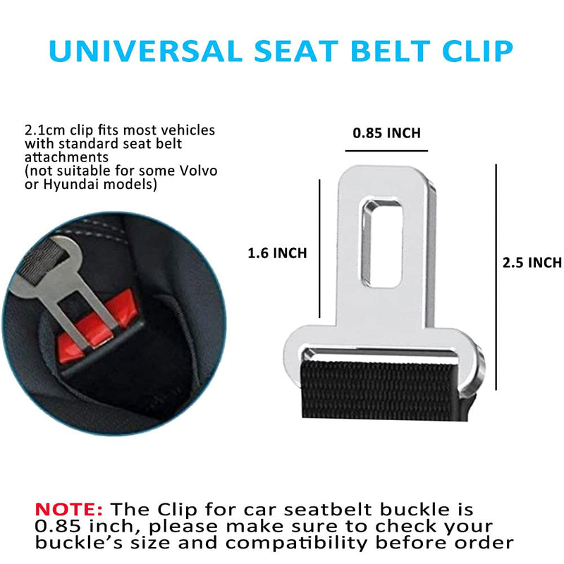 VIIDOO Upgrade Heavy Duty Dog Seatbelt with Handle, Adjustable Car Harness Dog Safety Seat Belt Large Dog for Car GREEN - PawsPlanet Australia