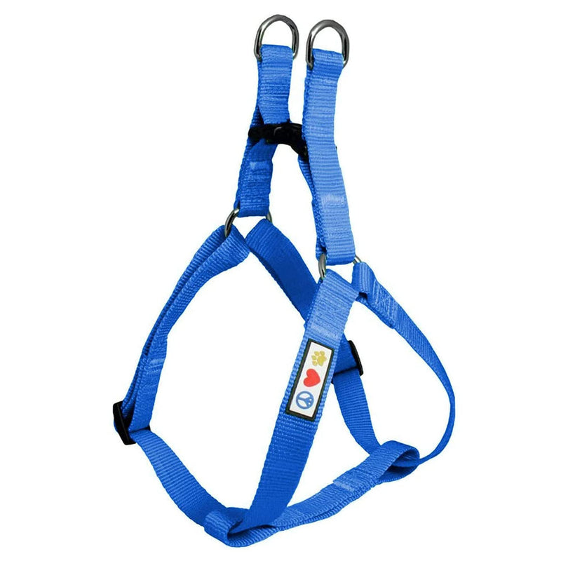 Pawtitas Value Bundle Set | Extra Small Step in Dog Harness + Extra Small Dog Collar + Extra Extra Small 6ft Dog Leash - Blue Set - PawsPlanet Australia