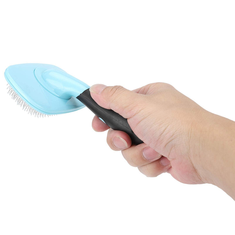 Pet Hair Comb, 360 Degree Rotating Slicker Brush with Massage Function for All Hair Types Pet Owners Groomers and Multi Pet Households - PawsPlanet Australia