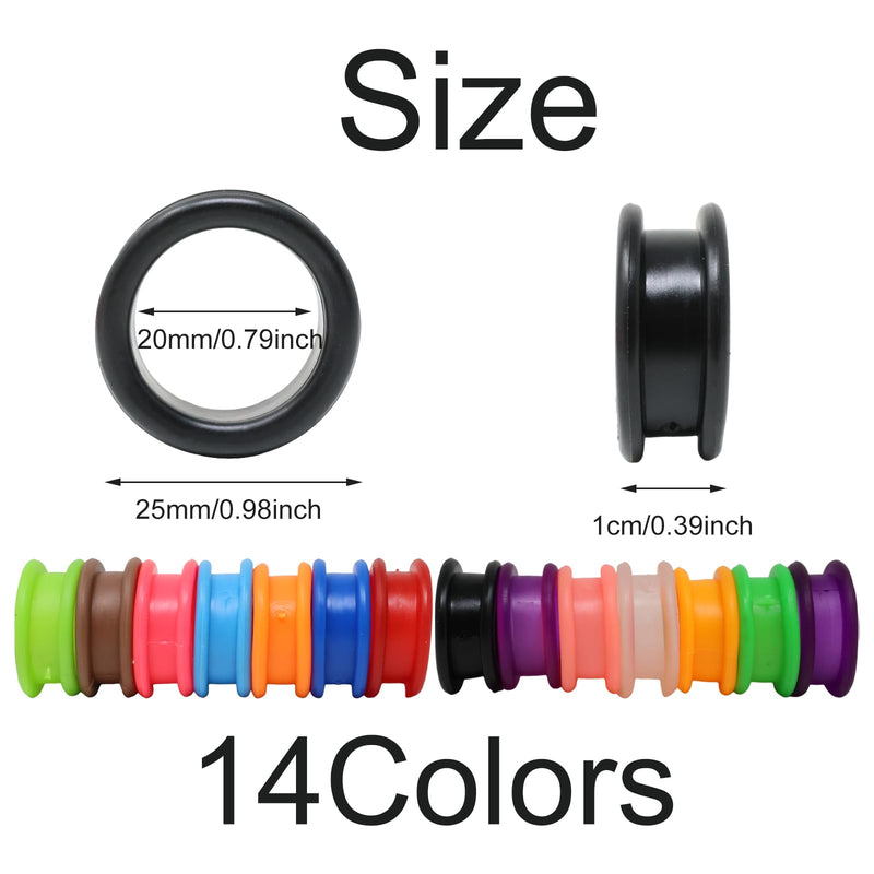 Honbay 28PCS Soft Silicone Scissors Finger Rings Grips Inserts Grooming Shear Thumb Inserts Ring Finger Protector Ring Scissor Accessories for Barber Hair Cutting Scissors Dog Cat Pet Hair Shears - PawsPlanet Australia