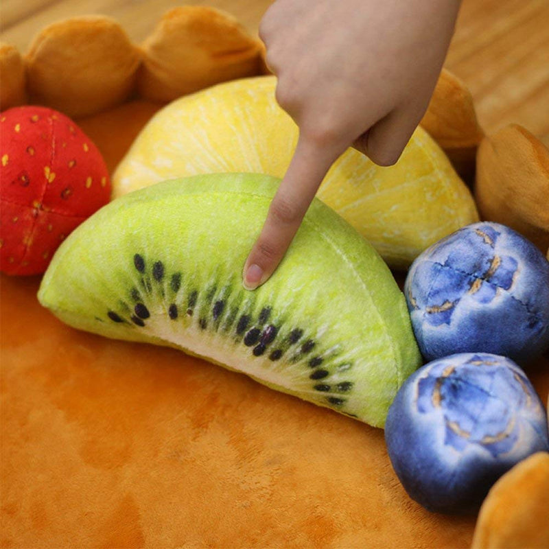 Fashion Pet Cushion Bed Detachable Updated Version Winter Plush Nest Kennel Lovely Tart Warm Comfortable Extended Dog Mat Pad Cat Mat (Tart-Large) tart large - PawsPlanet Australia