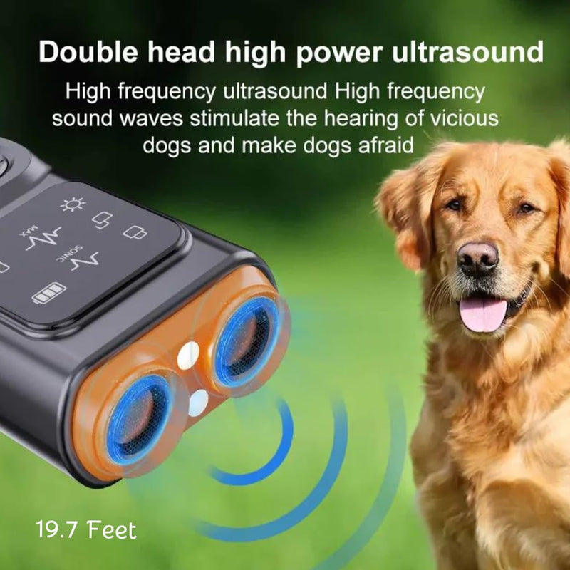 BarkGuard Pro, 2025 New BarkGuard Anti Barking Device Dog Bark Deterrent Devices with Hd Display and LED Flashlight, Anti-bark Device That Trains Your Dog Not to Bark Safe for Dogs (1) - PawsPlanet Australia
