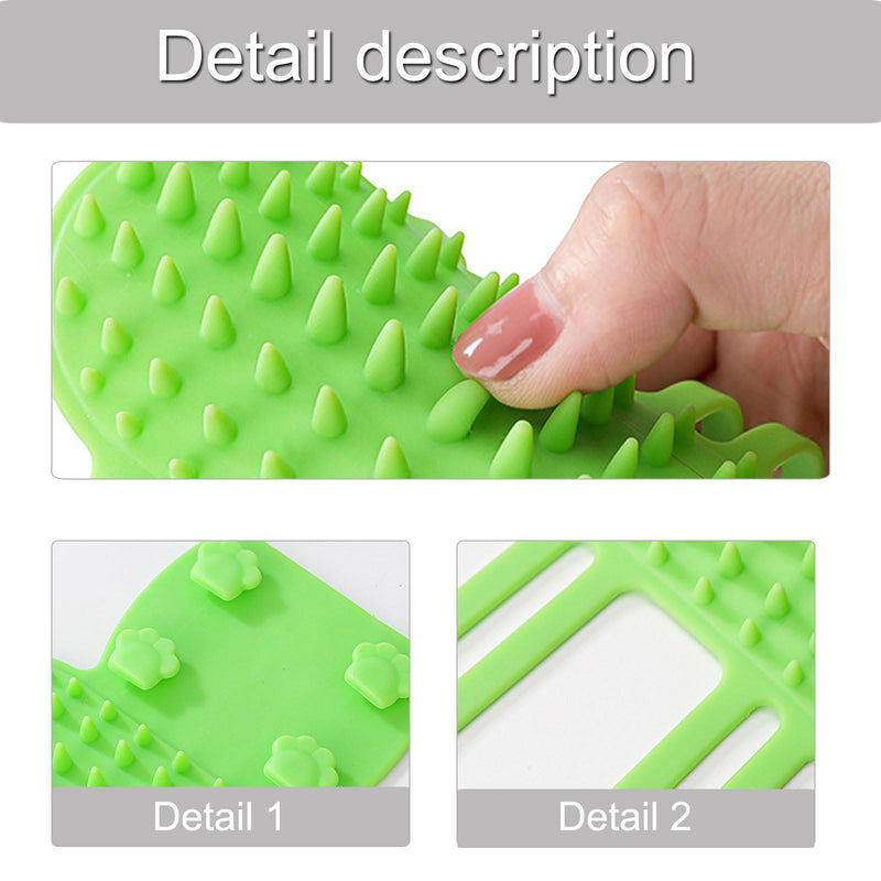 Groomer Brush,Grooming Brush for Cats Scratch Massage Brush Cats Self Groomer Scratcher Comb Cats Corner Groomer for Cats Soothing Rel Black - PawsPlanet Australia