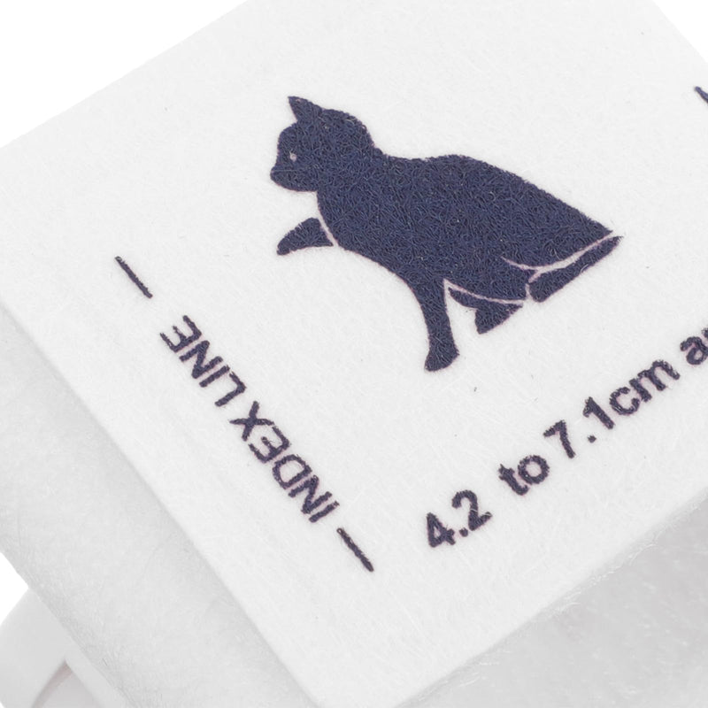 Kichvoe Blood Pressure Cuff for Cats, Non-woven Fabric, Accurate Blood Pressure Monitoring, Reusable Cuff, Easy to Use for Pet Owners and Veterinarians