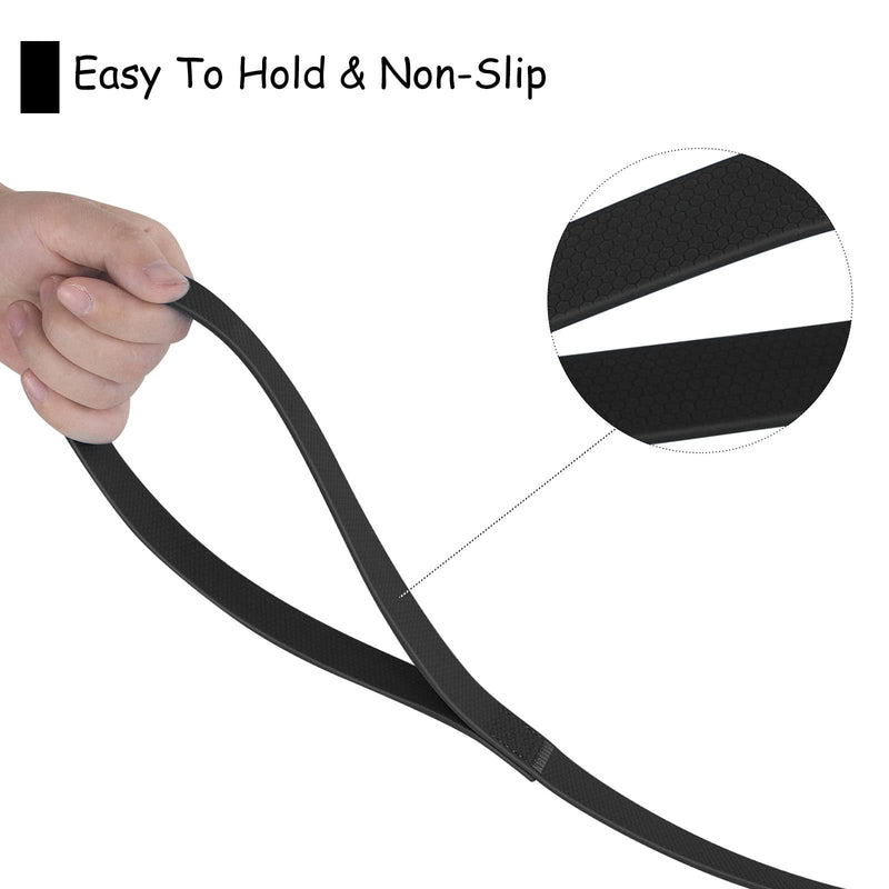 Wolfone 9m Black Heavy Duty Robust Training Dog Leash with Anti-Slip Handle?Waterproof Long Dog Leash for Outdoor Activities - PawsPlanet Australia