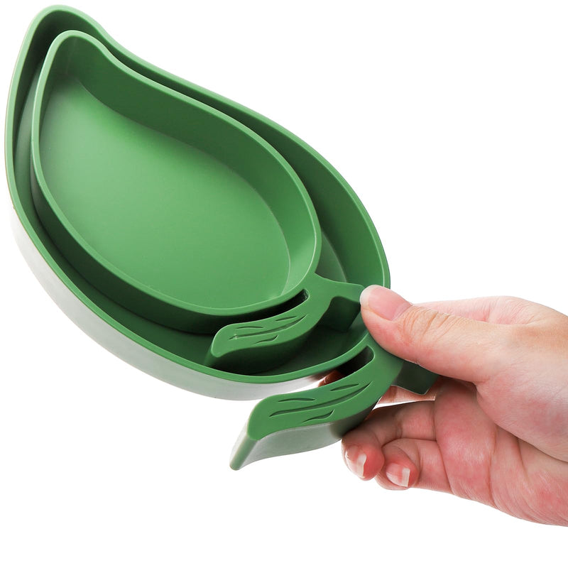 Hacaroa 4 Pcs Tortoise Water Dish with Ramp and Basking Platform, Mango Reptile Food Dish Turtle Water Bowl, Reptile Bathing Pool Amphibians Habitat Accessories for Lizard, Box Turtle, Horned Frog - PawsPlanet Australia