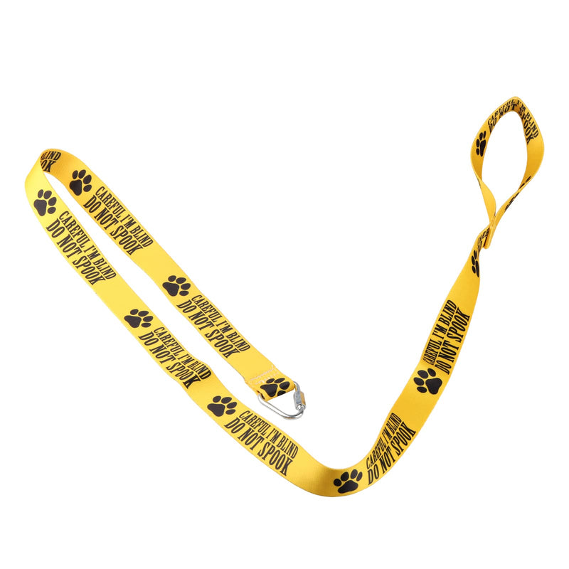 Visual Impairment Dog Leash Careful I'm Blind Do Not Spook Dog Leash Walking Training Dog Leashes Dog Owner Pet Lover Gift (Careful I'm Blind-YE) Careful I'm Blind-YE - PawsPlanet Australia