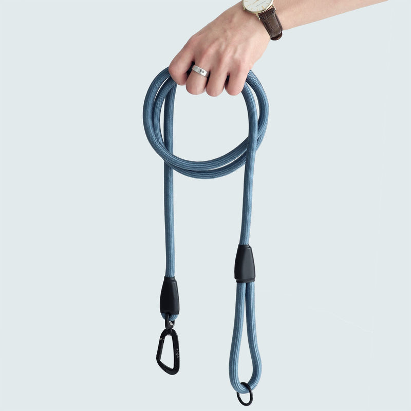 Premium Everyday Leash - Ultra Soft Dog Leash with Aviation Aluminum Carabiner for Small, Medium, Large Dogs - California Horizon, 6ft (Rubber Coated Metal Clamps) 6 Feet, Rubber Coated Metal Clamps - PawsPlanet Australia