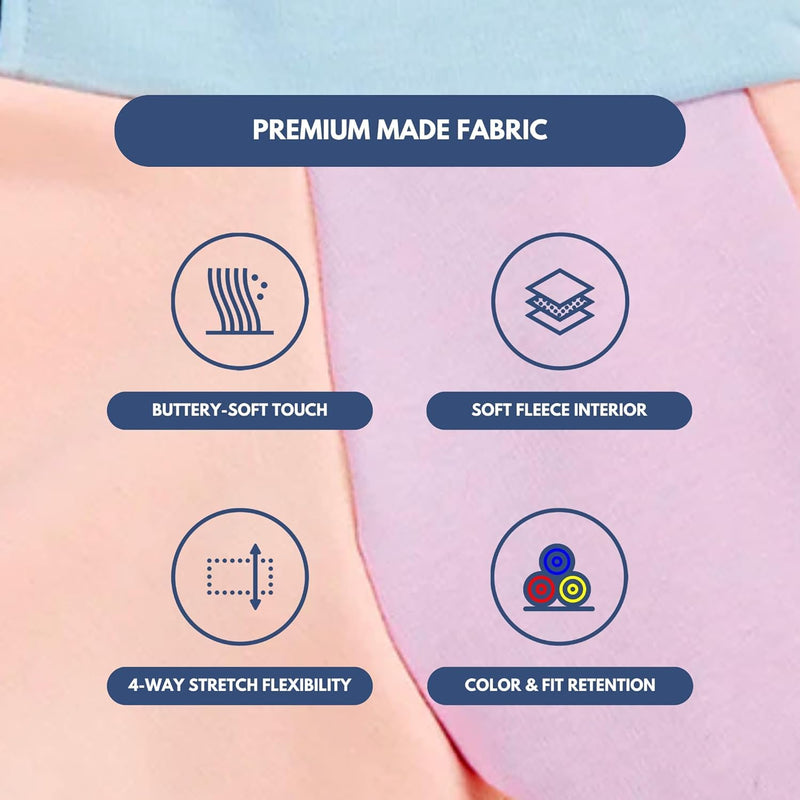 Spark Paws Human Hoodie - Premium Quality, Buttery Soft, Superior Comfort and Fit, Calming Fleece Interior, Suitable for All Styles - Cotton Candy - M Medium - PawsPlanet Australia