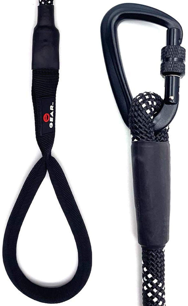 Double-Handle Rope Dog Leash with Locking Carabiner – Reflective Traffic Leash for Large, Medium, and Small Dogs – Heavy-Duty and Comfortable for Walking, Training, and Hiking (6 Feet) Royal Blue - PawsPlanet Australia