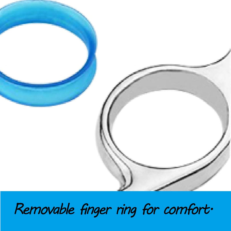 Curved Dog Grooming Scissors,Pet Hair Scissors with Safety Round Tips, Heavy Duty Titanium Stainless Steel, Professional Dogs Cats Pets Grooming Shears Art scissors - PawsPlanet Australia