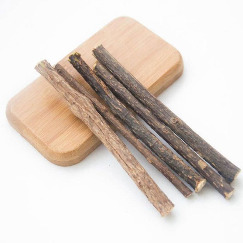 TOYANDONA Cat and Dog Chew Toys, 5 Pieces, with Catnip, Dental Care Sticks for Cleaning and Chewing for Indoor Pets