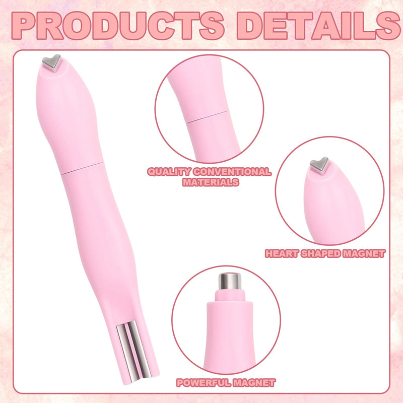Cat Eye Magnet for Nails 2 Pack: 3-in-1 Nail Art Tool with Cat Eye Magnet, Nail Magnet, and Cateye Magnet for Nails for DIY and Professional Manicure - PawsPlanet Australia