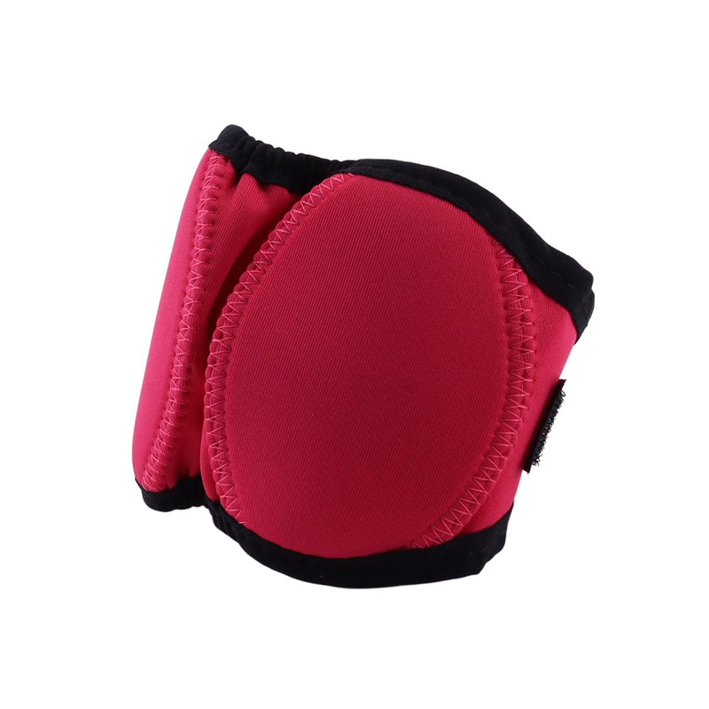 Ubric Dog Ear Defenders, Waterproof Adjustable Pet Ear Muffs Noise Protection for Cold, Grooming, Bathing, Swimming, Anxiety Relief (Rose Red, S)